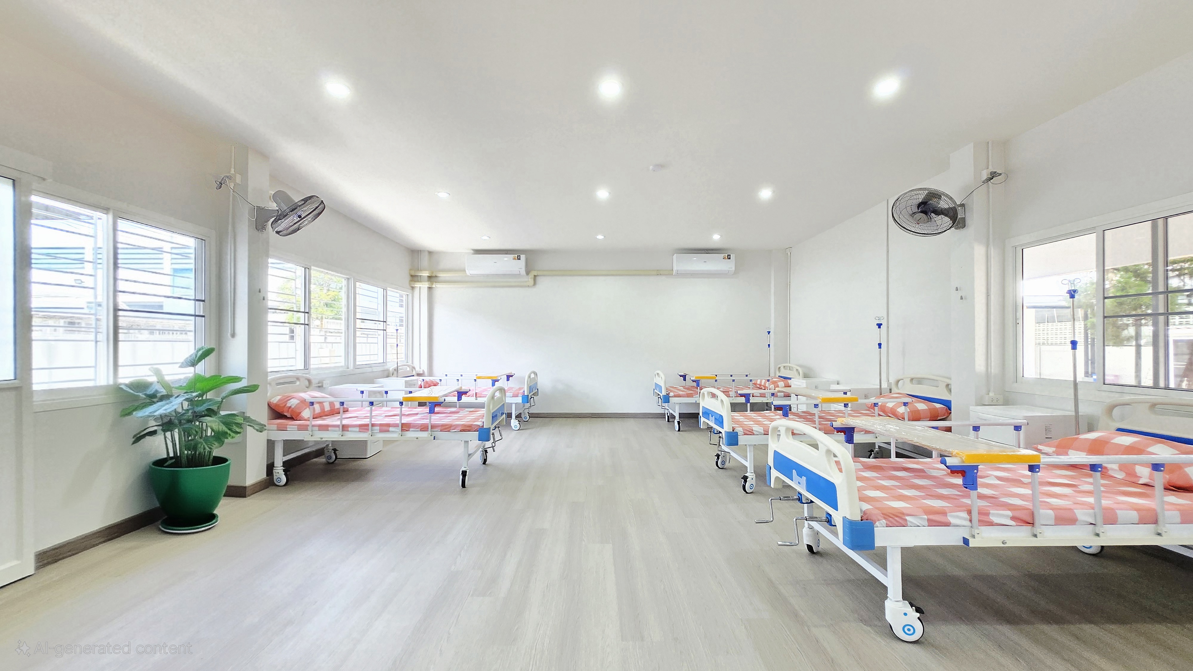 ห้องรวม ศูนย์ดูแลผู้สูงอายุ บ้านแสนรัก เนอร์ซิ่งโฮม เชียงใหม่