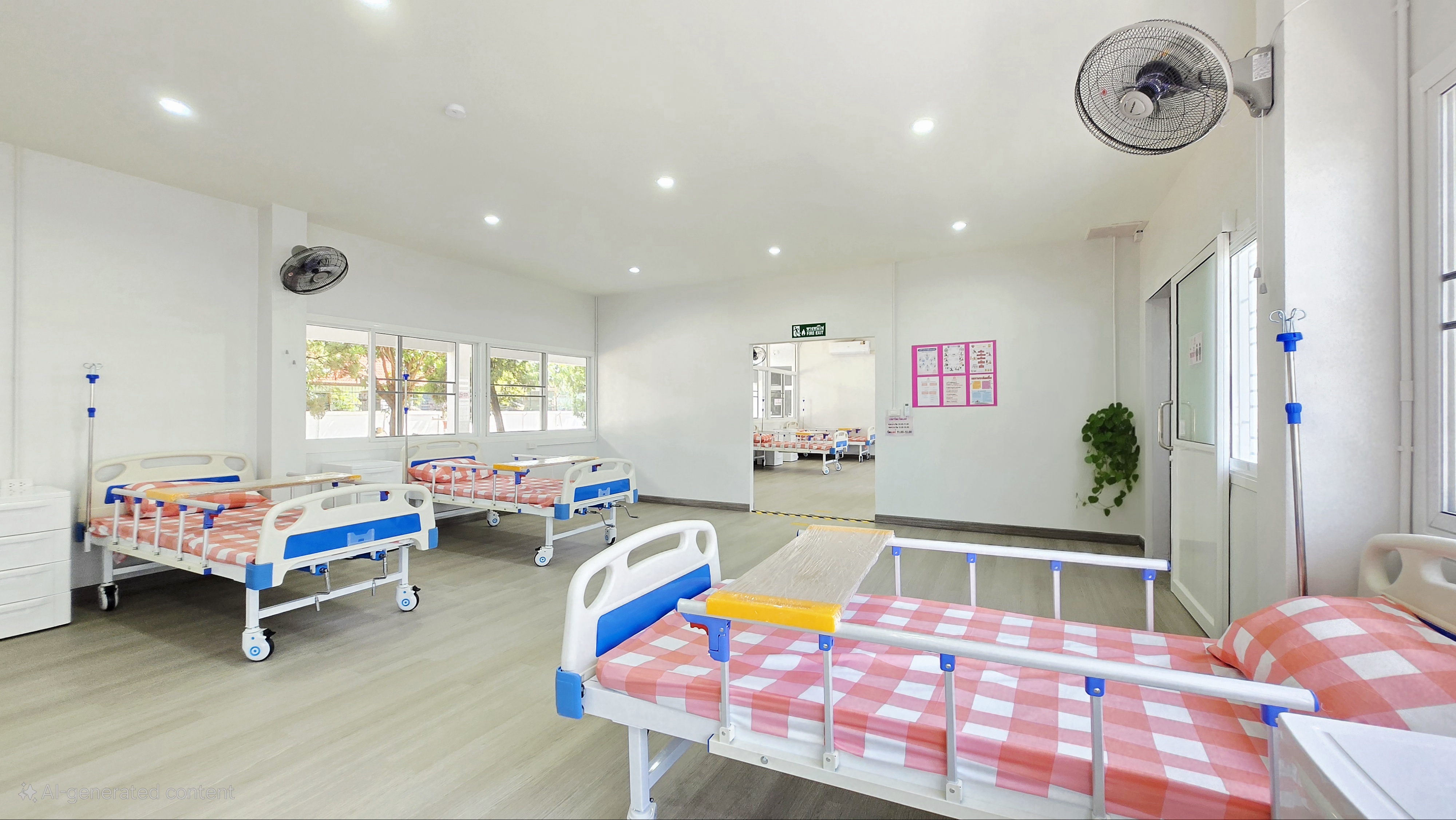 ห้องรวม ศูนย์ดูแลผู้สูงอายุ บ้านแสนรัก เนอร์ซิ่งโฮม เชียงใหม่